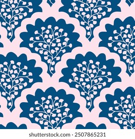 Watercolor sea shell seamless pattern. Hand drawn seashells texture vintage ocean background