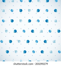 Watercolor seamless background