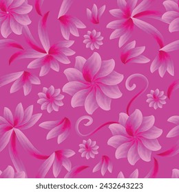 Patrón floral sin costura de la acuarela para el diseño textil de fondo de la tela del papel pintado