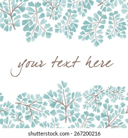 watercolor seamless floral pattern with lilac