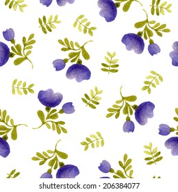 Watercolor seamless pattern