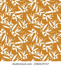 Watercolor seamless pattern with beautiful bright abstract elements and leopard spots. Colorful animalistic texture for any kind of a design. Contemporary art. Trendy modern style