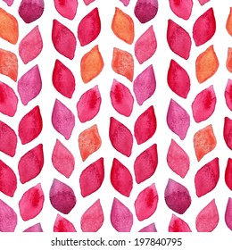 Watercolor seamless pattern. Colorful abstract background