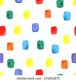 Watercolor seamless pattern for design,background,card