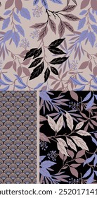 Watercolor seamless pattern with flowers. Floral design.Romantic wedding background.Bright summer seamless pattern. Botanical wallpaper. Can be used for any kind of design