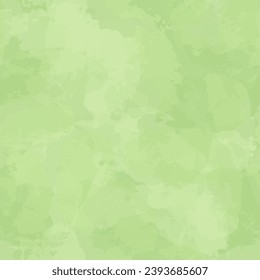 Watercolor seamless pattern, green color textured print, tie dye background