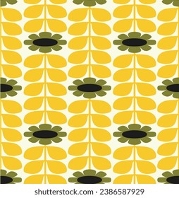 Watercolor seamless pattern of light flowers. Beautiful print for decoration of textiles and design