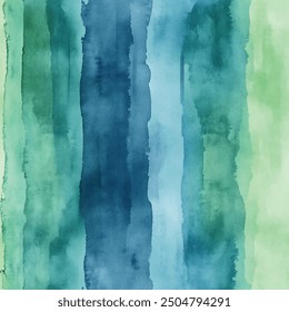 Watercolor seamless pattern. Marine collection