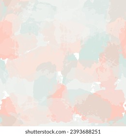 Watercolor seamless pattern, pink colors girly print, tie dye pastel background