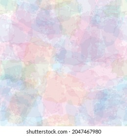 watercolor seamless pattern, rainbow colors girly print, artistic pastel background
