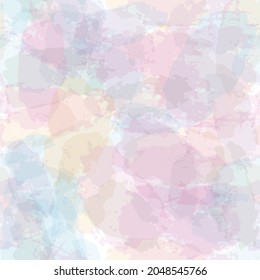 watercolor seamless pattern, rainbow colors girly print, artistic pastel background