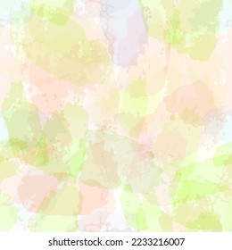 Watercolor seamless pattern, rainbow colors girly print, tie dye pastel background