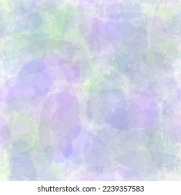 Watercolor seamless pattern, rainbow colors girly print, tie dye pastel spring background