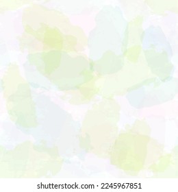 Watercolor seamless pattern, rainbow colors girly print, tie dye pastel spring background