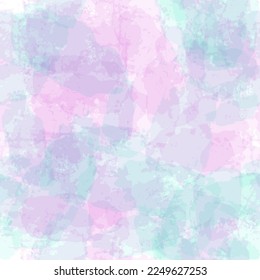 Watercolor seamless pattern, rainbow colors girly print, tie dye pastel background