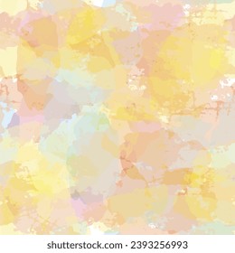 Watercolor seamless pattern, rainbow colors girly print, tie dye pastel background