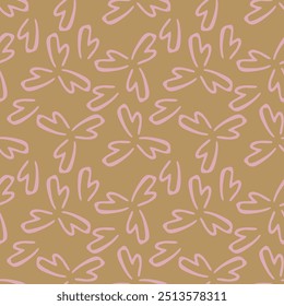 Watercolor seamless pattern with spring floral bouquets. Vintage botanical illustration. Elegant decoration for any kind of a design. Fashion print with colorful abstract flowers.