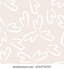 Watercolor seamless pattern with spring floral bouquets. Vintage botanical illustration. Elegant decoration for any kind of a design. Fashion print with colorful abstract flowers.