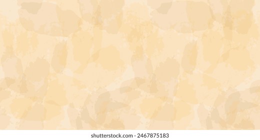 Patrón de Vector sin fisuras de acuarela, colores nude teñir el fondo pastel, textura cálida de verano angustiada.