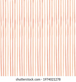 Watercolor seamless vector stripes pattern.