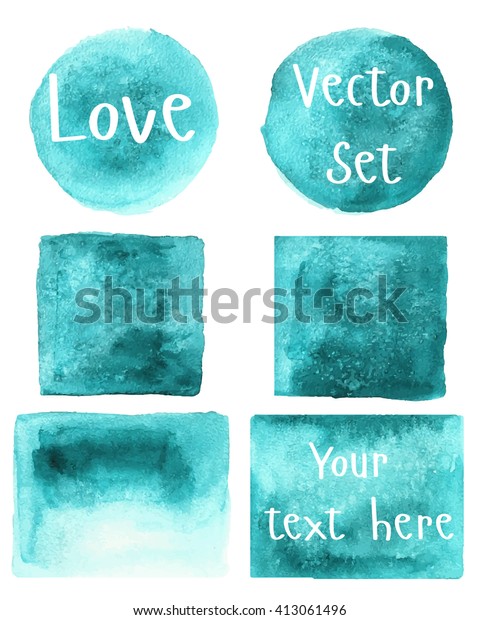 turquoise objects