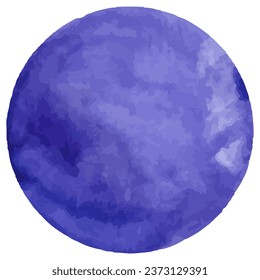 Watercolor shapes dots. Watercolors blobs. Colorful watercolor hand painted circles. Round stains