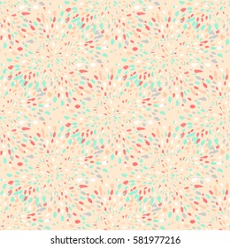 watercolor simple abstract dot patterns. Seamless patterns on the colored background. Vector illustration.