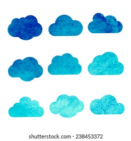 Fondo de cielo acuático