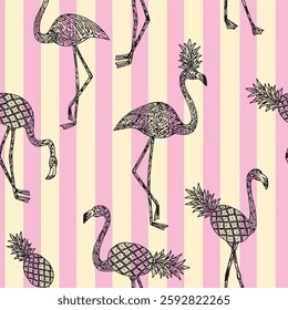 watercolor small DIGITAL DUCK   pattern Seamless pattern on beautiful background