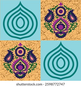 watercolor small DIGITAL flower  pattern Seamless pattern on beautiful background