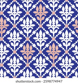 watercolor small DIGITAL flower  pattern Seamless pattern on beautiful background