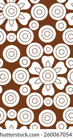 watercolor small DIGITAL flower  pattern Seamless pattern on beautiful background