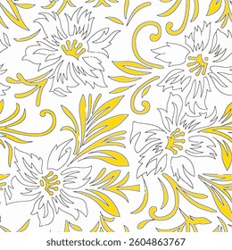 watercolor small DIGITAL SILKY  pattern Seamless pattern on beautiful background