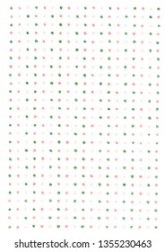 watercolor  small dot pettern 
