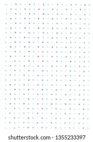 watercolor  small dot pettern 