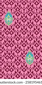 watercolor small flower  pattern Seamless pattern on beautiful background