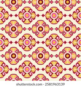 watercolor small flower  pattern Seamless pattern on beautiful background