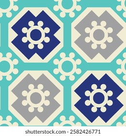 watercolor small flower  pattern Seamless pattern on beautiful background