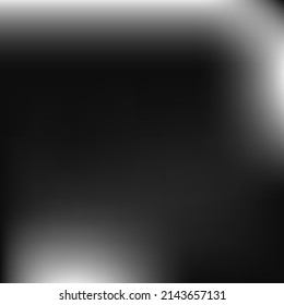 Watercolor Smooth Metallic Minimal Smooth Surface. Aluminium Silver Trendy Dark Gradient Mesh. Digital Vector Empty Black Gradient Backdrop. Liquid Dark Monochrome Grey Blurry Background.