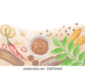 124 Garam Masala Stock Vectors, Images & Vector Art | Shutterstock