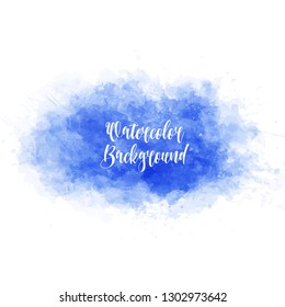Watercolor Splash Background 