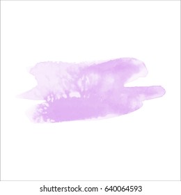 Watercolor splash design element