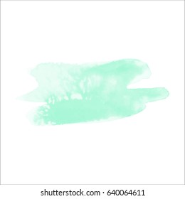 Watercolor splash design element