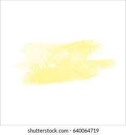 Watercolor splash design element