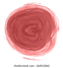 Watercolor splash. Hand drawn design element. Vector illustration.