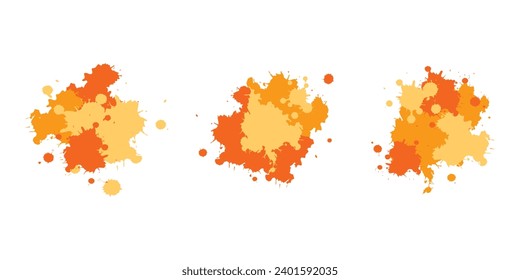 Aquarellfarbspritzer-Vektorpfendatei