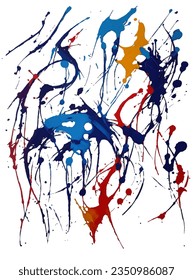  Watercolor splashes. trendy background. vector stains; background for title and logo.Rainbow of watercolor paint,acrylic spray