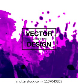 watercolor splatter background