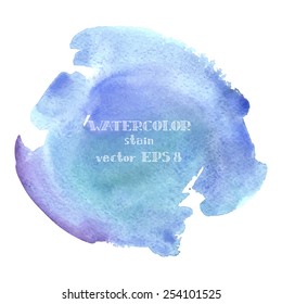 Watercolor stain, abstract watercolor background.