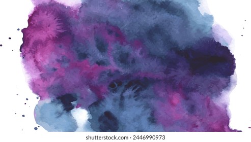 Aquarell Fleck Hintergrund Vektorgrafik Design in eps 10